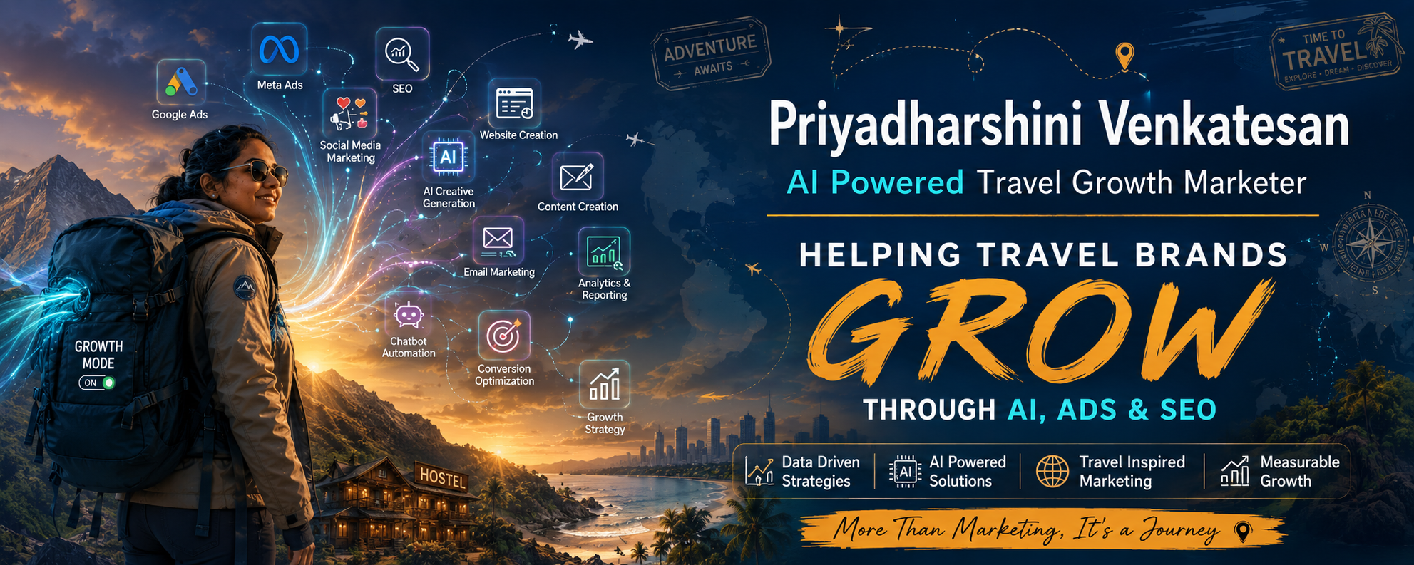 Digital marketer for travel